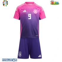 Tyskland Niclas Fullkrug #9 Bortedraktsett Barn EM 2024 Kortermet (+ Korte bukser)